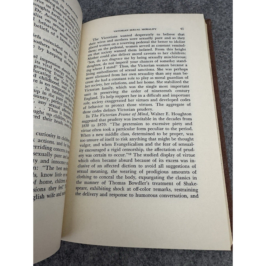 Sexual Repression and Victorian Literature Goldfarb 1970 1st Ed HC