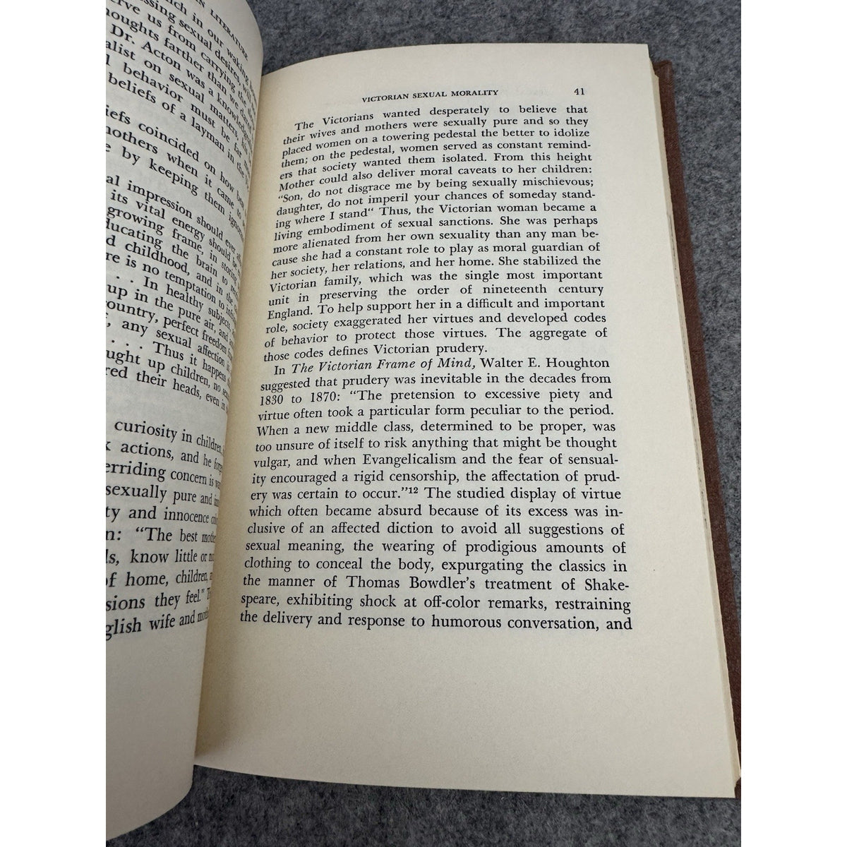 Sexual Repression and Victorian Literature Goldfarb 1970 1st Ed HC