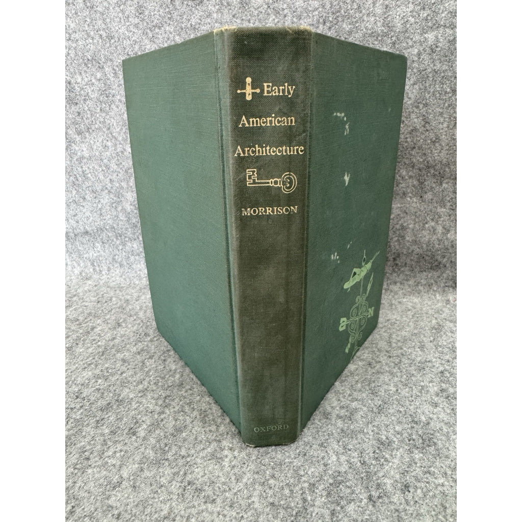 Early American Architecture Hugh Morrison 1966 HC Oxford Colonial History