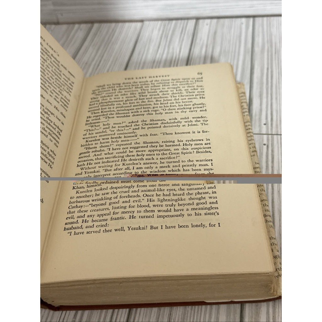 The Earth is the Lord's by Taylor Caldwell 1940 Hardcover with Dust Jacket