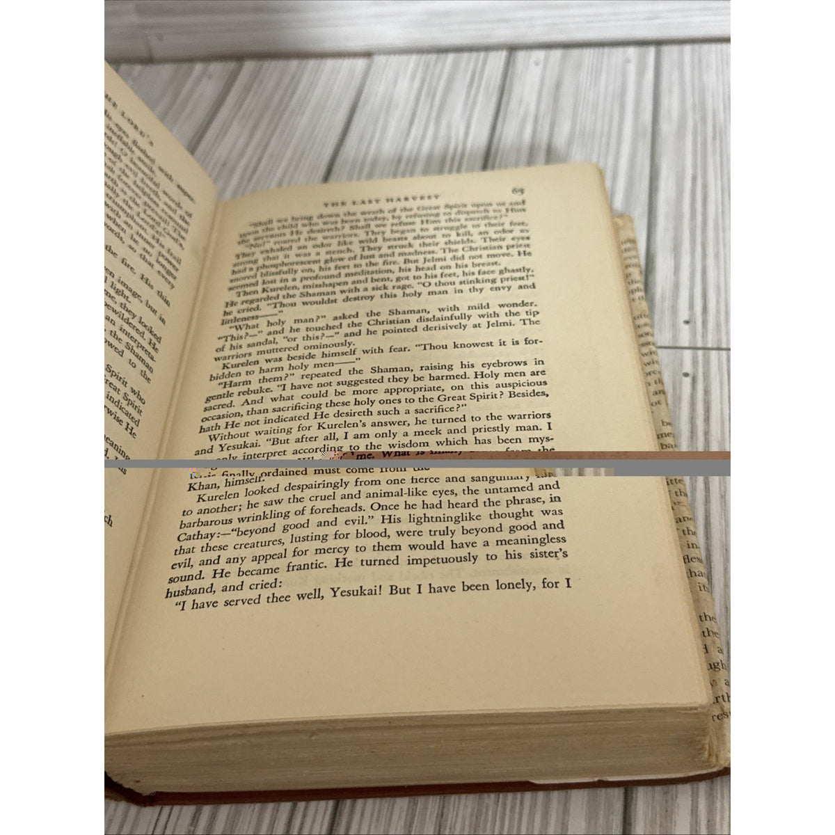 The Earth is the Lord's by Taylor Caldwell 1940 Hardcover with Dust Jacket