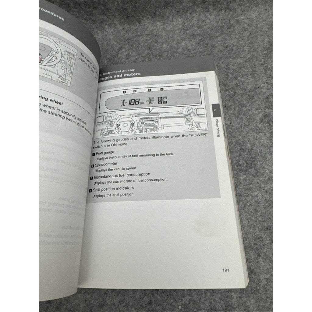2010 Toyota Prius Owner's Manual