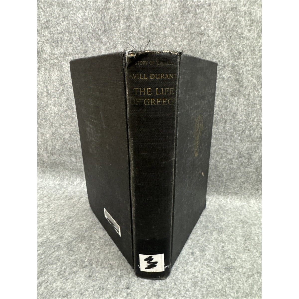 THE LIFE OF GREECE by Will Durant (The Story of Civilization) Vintage 1939