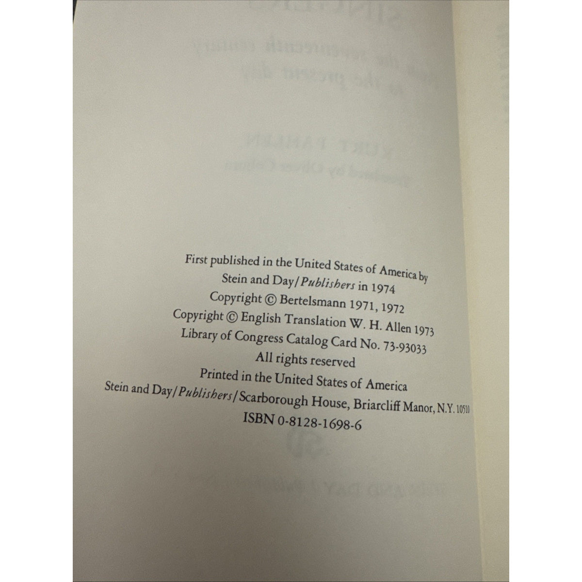 Great Singers, from the Seventeenth Century to the Present Day Ku