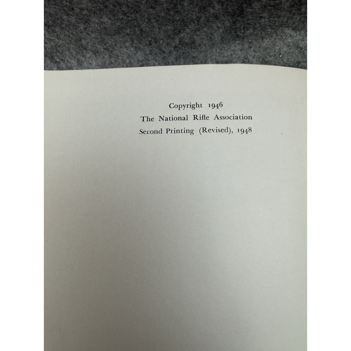 1948 NRA Book of Small Arms Vol 1 Pistols & Revolvers Walter H.B. Smith HC
