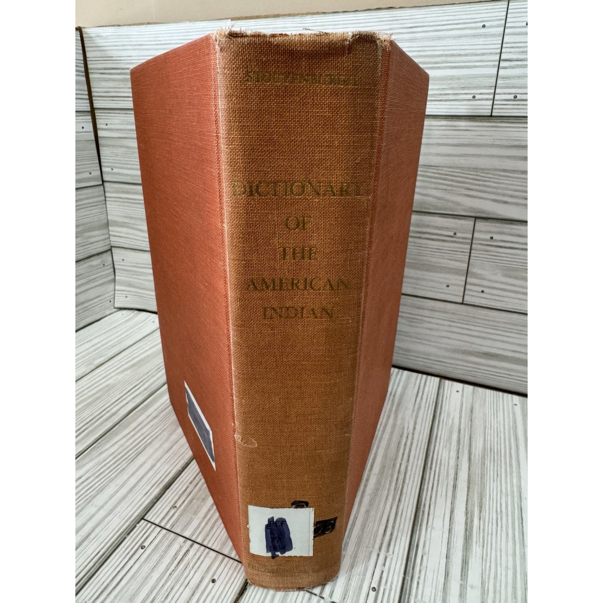Dictionary of the American Indian Stoutenburgh 1960 HC Native American Ref