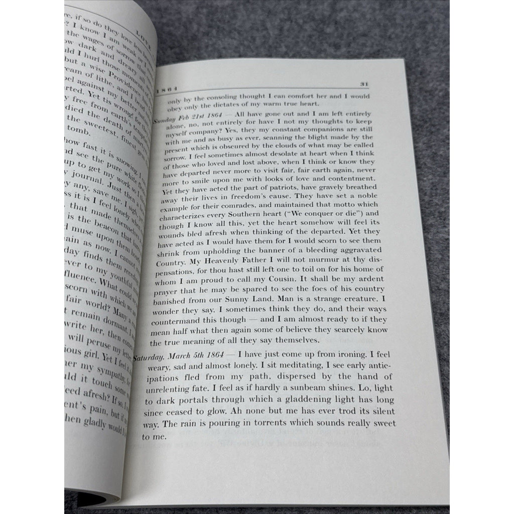 Love and Loss : A Virginia Girl's Civil War Diary by Mary Octavia Tabb (2009,...