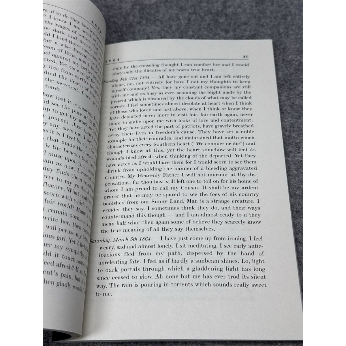 Love and Loss : A Virginia Girl's Civil War Diary by Mary Octavia Tabb (2009,...