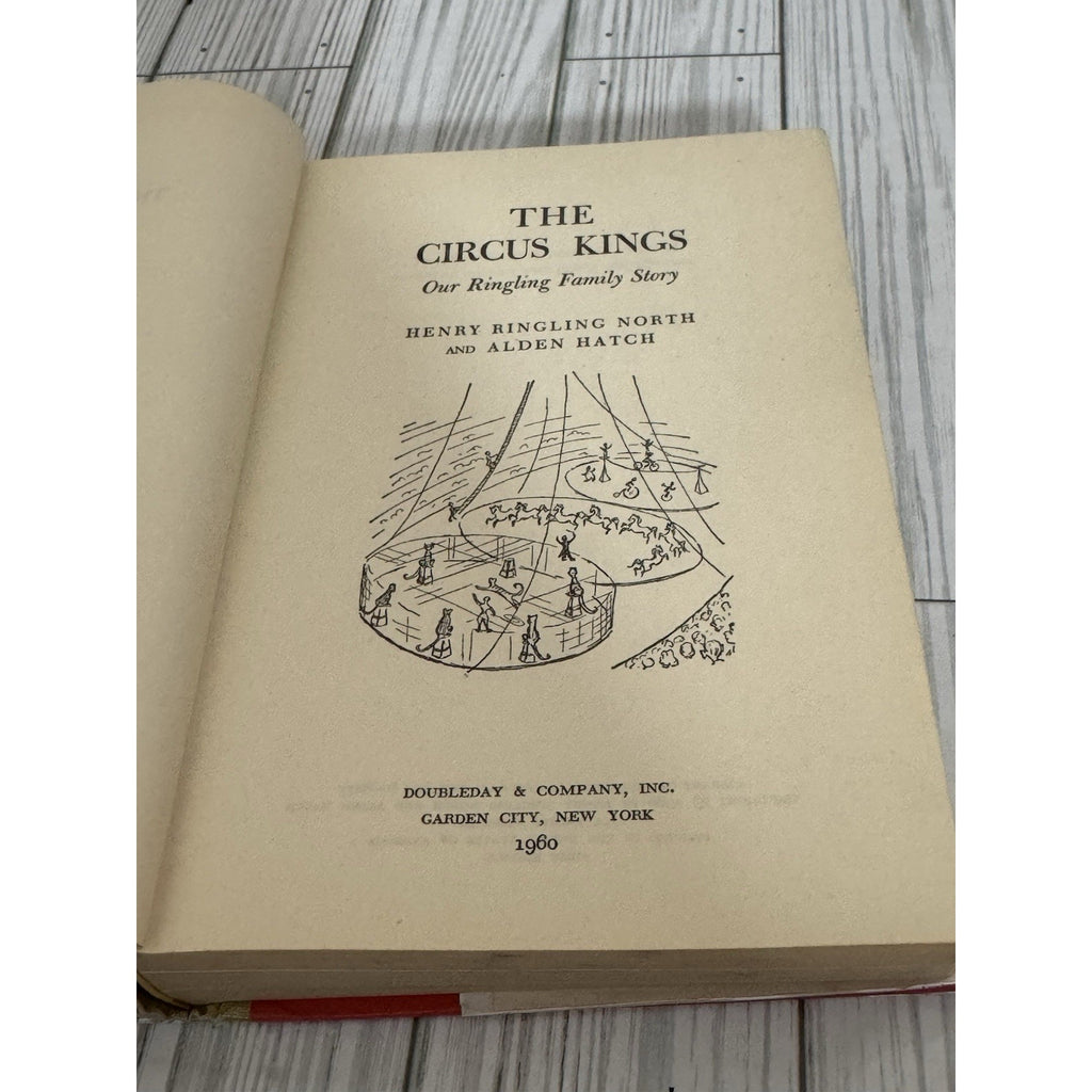 The Circus Kings Ringling Family Story 1960 1st Ed HC DJ + Inserts