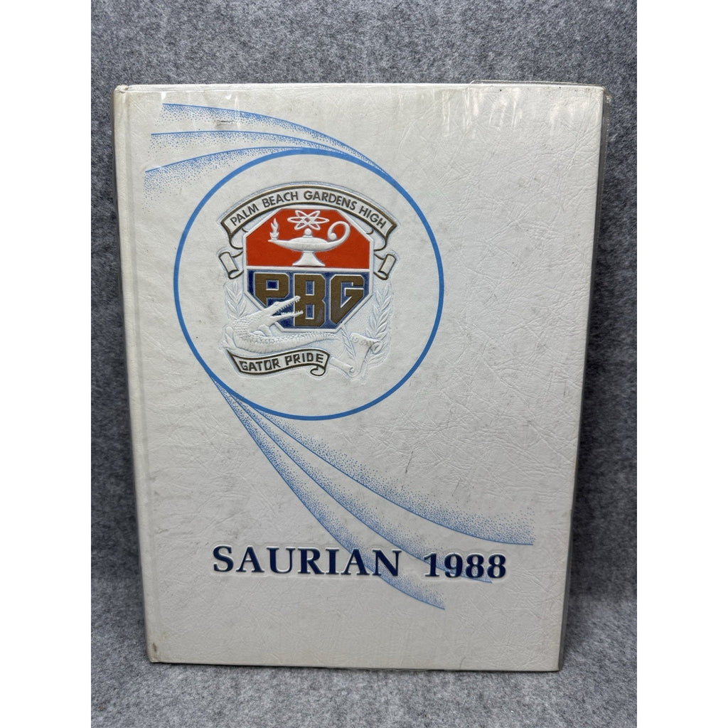 1988 Palm Beach Gardens Community High School Yearbook Saurian Florida