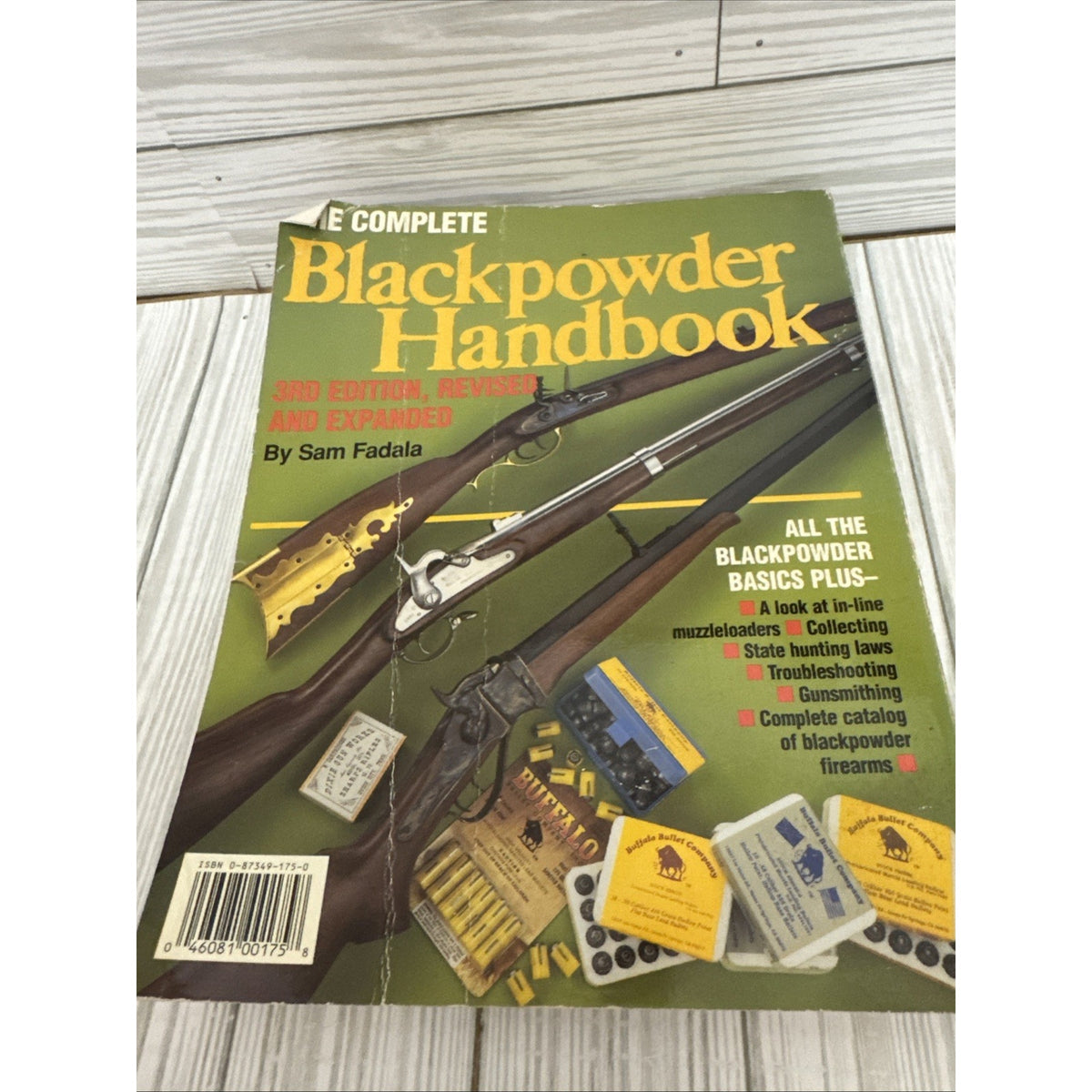 The Complete Blackpowder Handbook Hardcover Sam Fadala