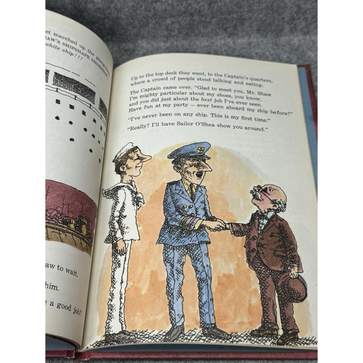 Mr Shaw’s Shipshape Shoeshop 1970 Eve Titus Larry Ross Illustrated Hardcover