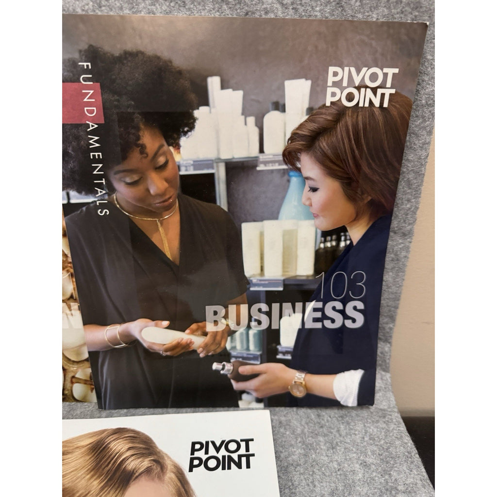 Pivot Point Fundamentals Cosmetology Textbook Set Science Color Nails