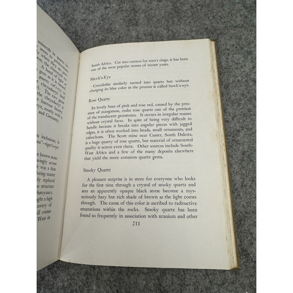 Popular Gemology 1948 Richard M Pearl Gemstones Minerals Geology Hardcover