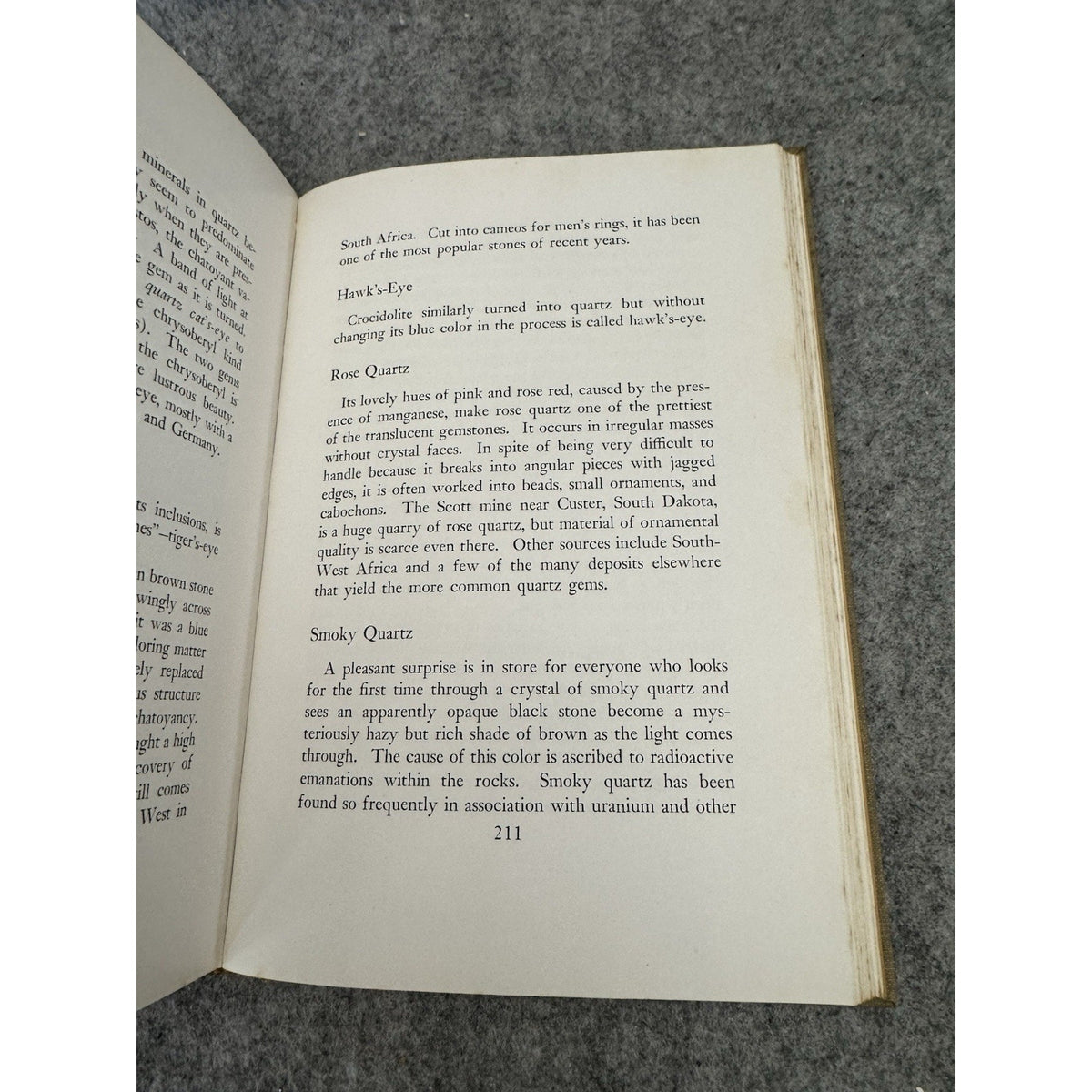 Popular Gemology 1948 Richard M Pearl Gemstones Minerals Geology Hardcover