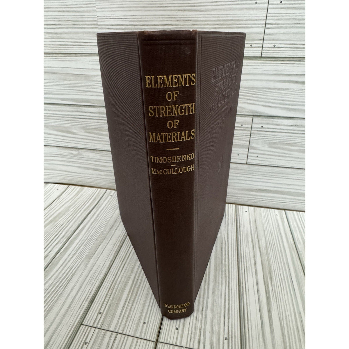 Elements of Strength of Materials Timoshenko 1935 3rd Printing Van Nostrand