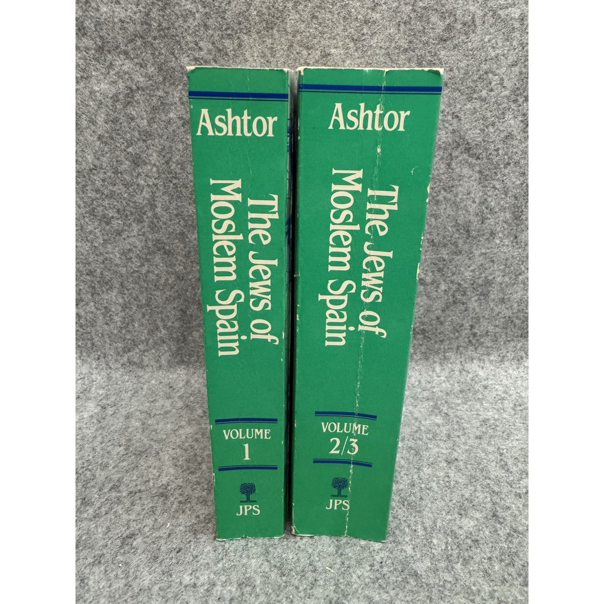 The Jews of Moslem Spain Vol 1 & 2/3 PB Set 1992 Eliyahu Ashtor JPS