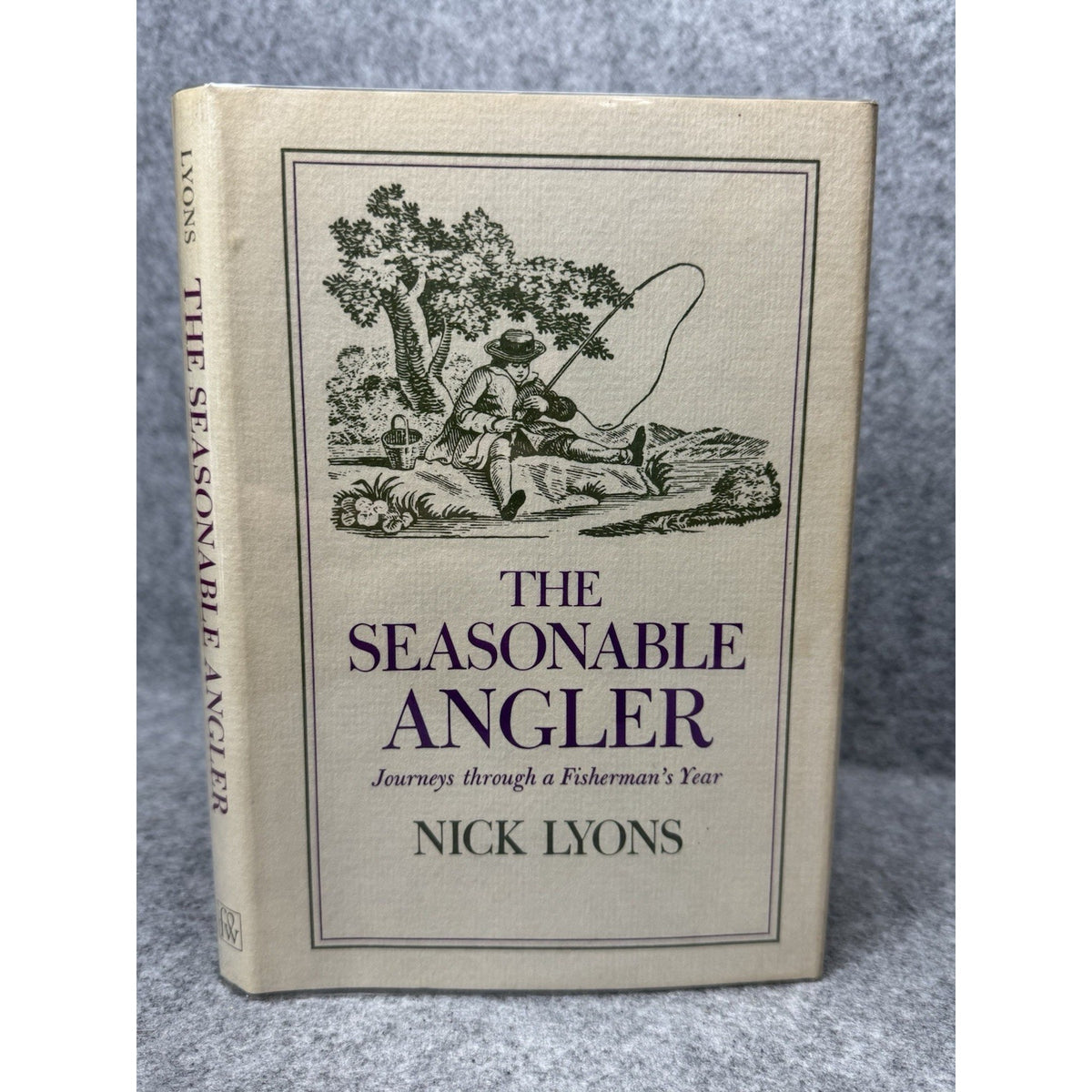 The Seasonable Angler Nick Lyons Signed 1970 First Edition Fly Fishing HC DJ