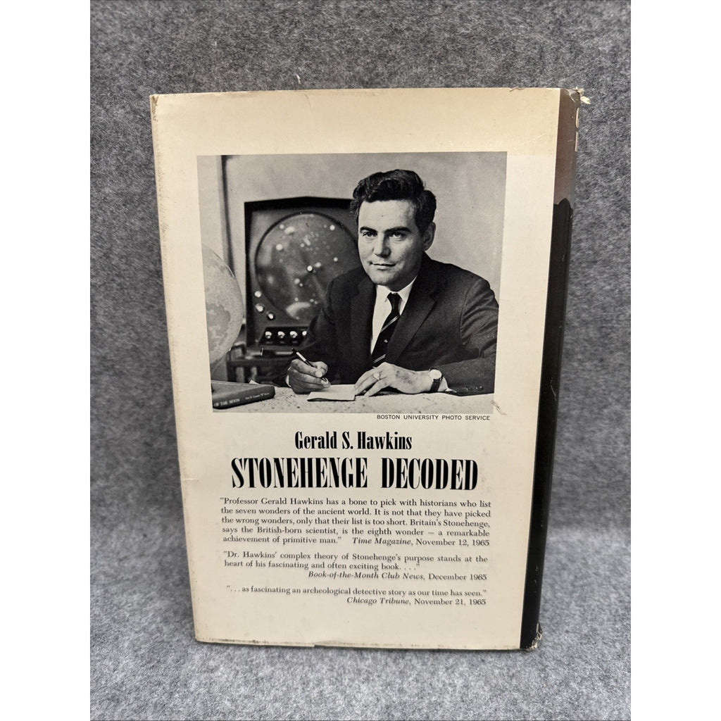 STONEHENGE DECODED Gerald Hawkins Vintage 1965 HB DJ