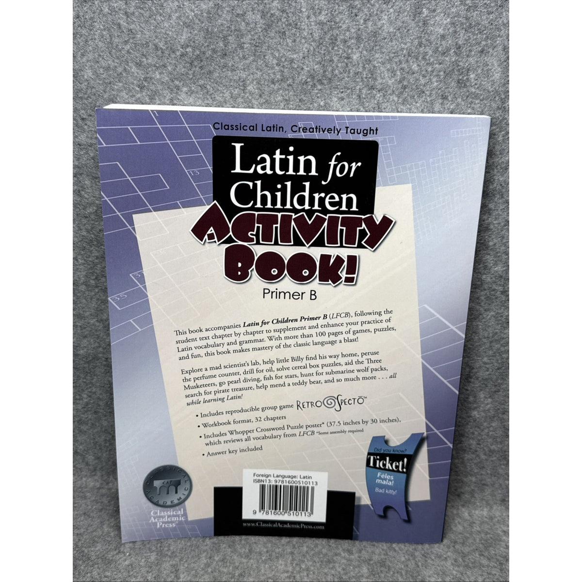 Latin for Children, Primer B Activity Book! by Robert Baddorf and Christopher...