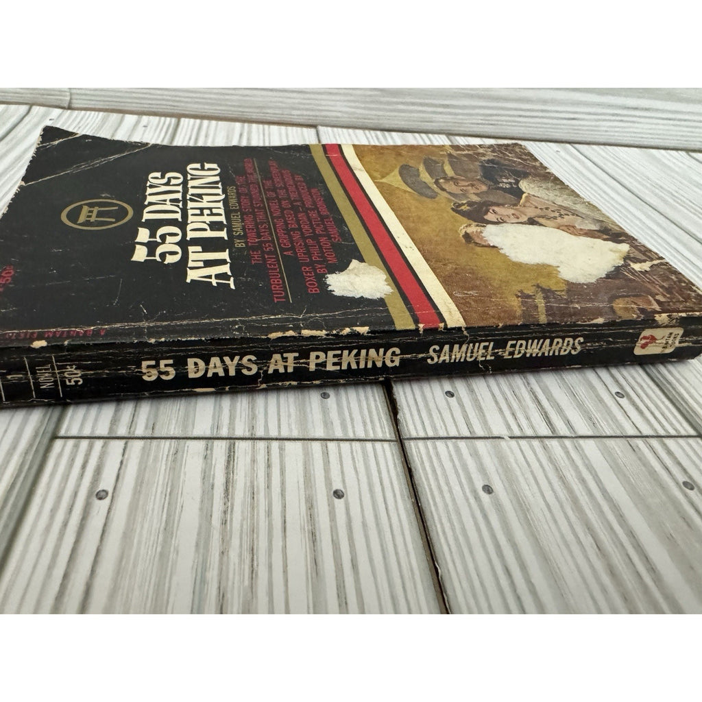 55 Days at Peking Samuel Edwards 1963 Bantam Movie Tie-In Vintage PB