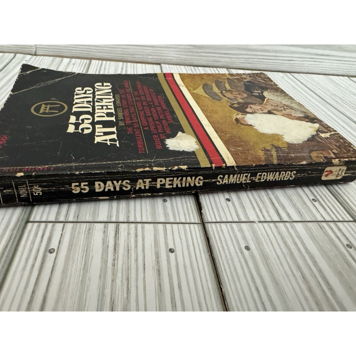 55 Days at Peking Samuel Edwards 1963 Bantam Movie Tie-In Vintage PB