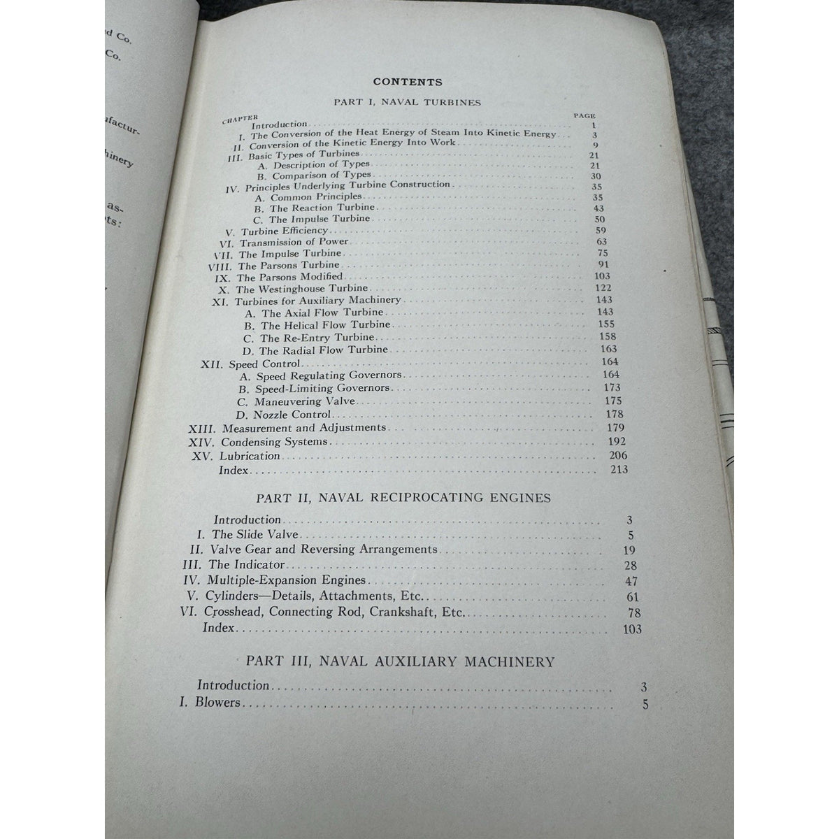 1935 Naval Machinery US Naval Institute Turbines Engines Boilers Illustrated