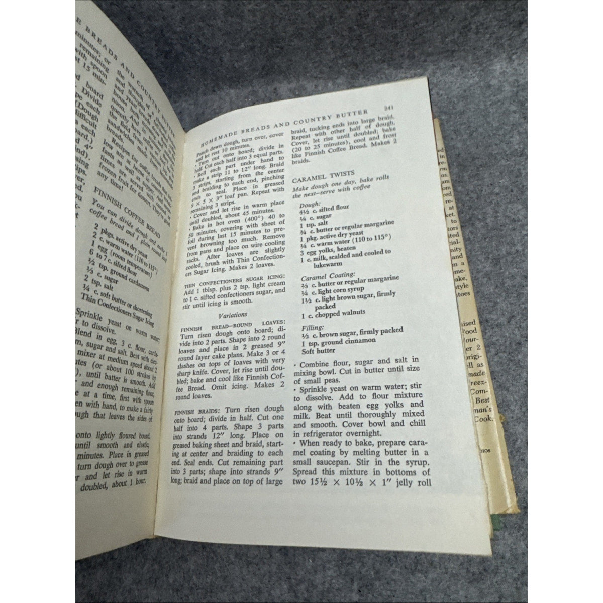 Farm Journals Country Cookbook 1972 Revised Enlarged Edition Vintage Recipe Book