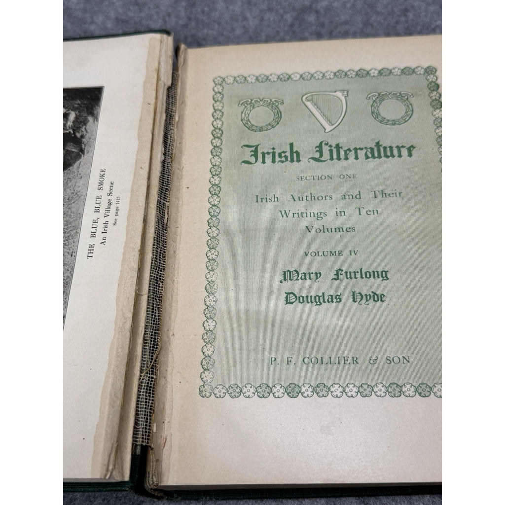 Irish Literature 1904 Vols IV & VII Douglas Hyde Justin McCarthy 2 Books