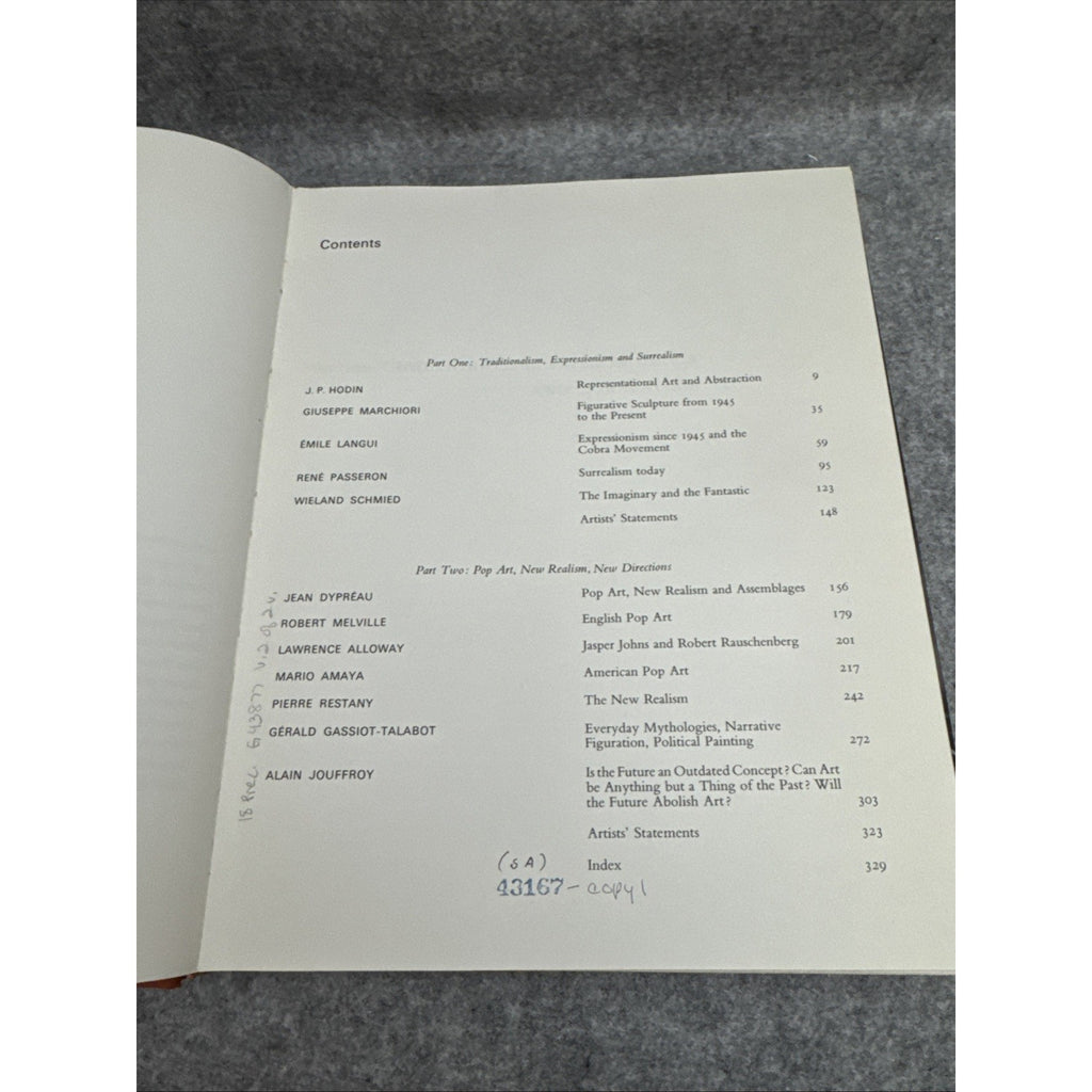 Art Since Mid-Century: The New Internationalism Vol 2. Only
