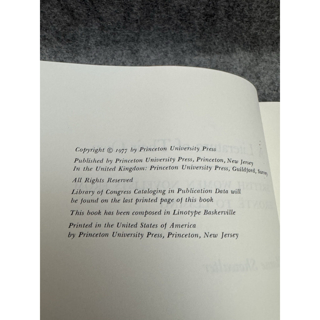 A Literature of Their Own British Women Novelists Bronte to Lessing 1977