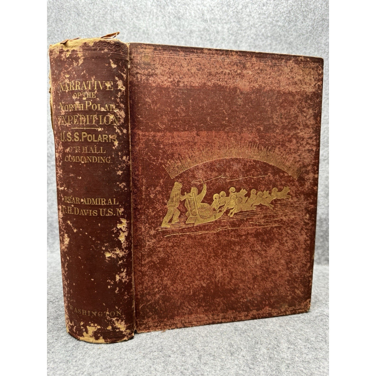 1876 North Polar Expedition USS Polaris C.F. Hall 1st Edition Maps Arctic