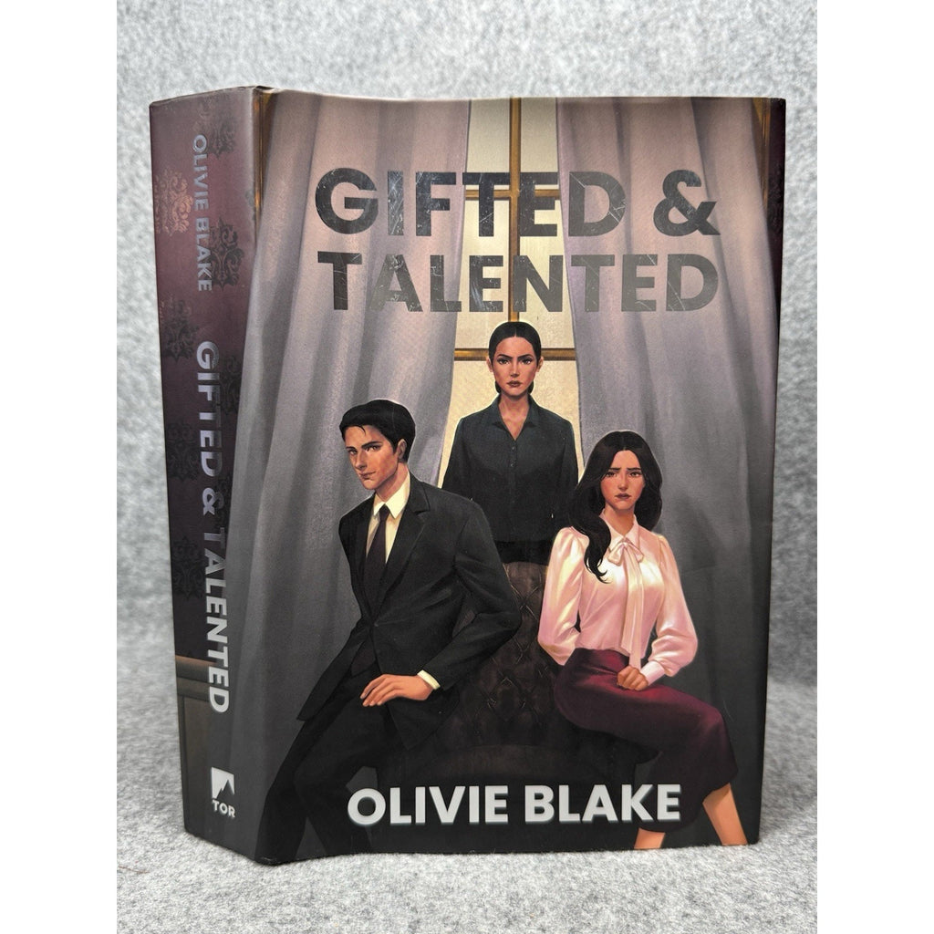 Gifted & Talented Olivie Blake 2025 Signed First Edition OwlCrate Sprayed Edges