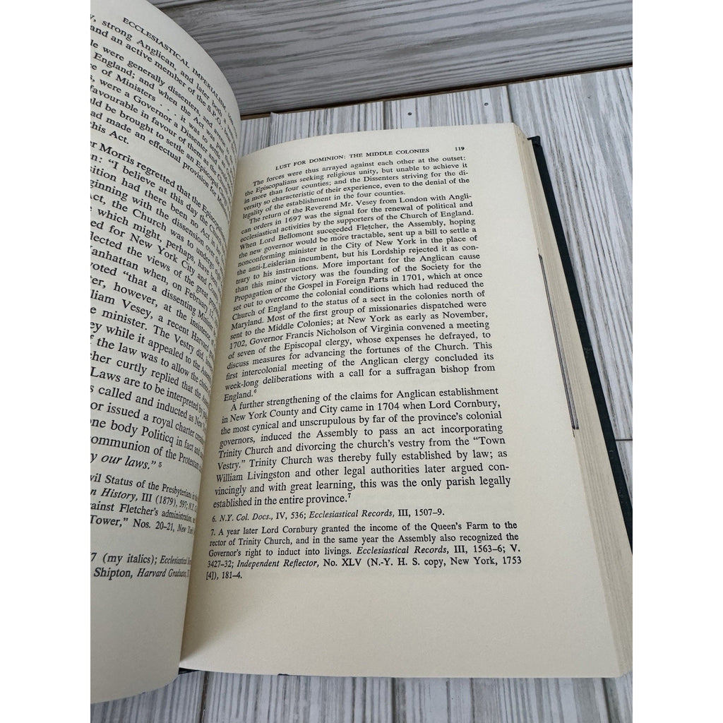 Mitre and Sceptre Carl Bridenbaugh 1962 HC Oxford Colonial America