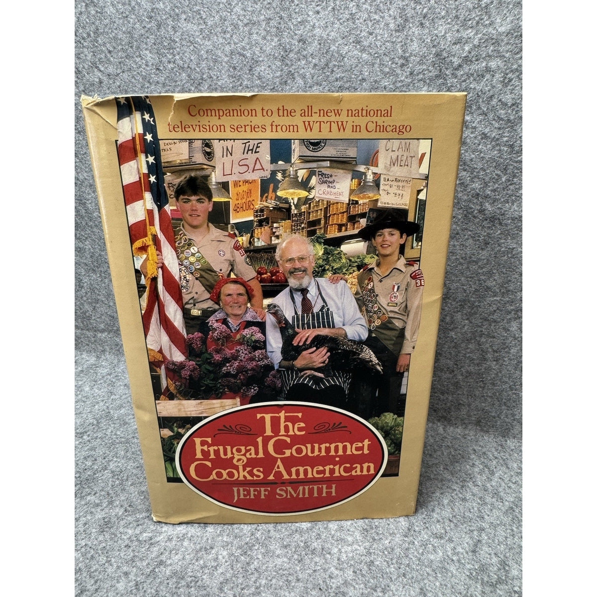 Jeff Smith Frugal Gourmet Cookbooks Lot Cooks American Immigrant Ancestors HC