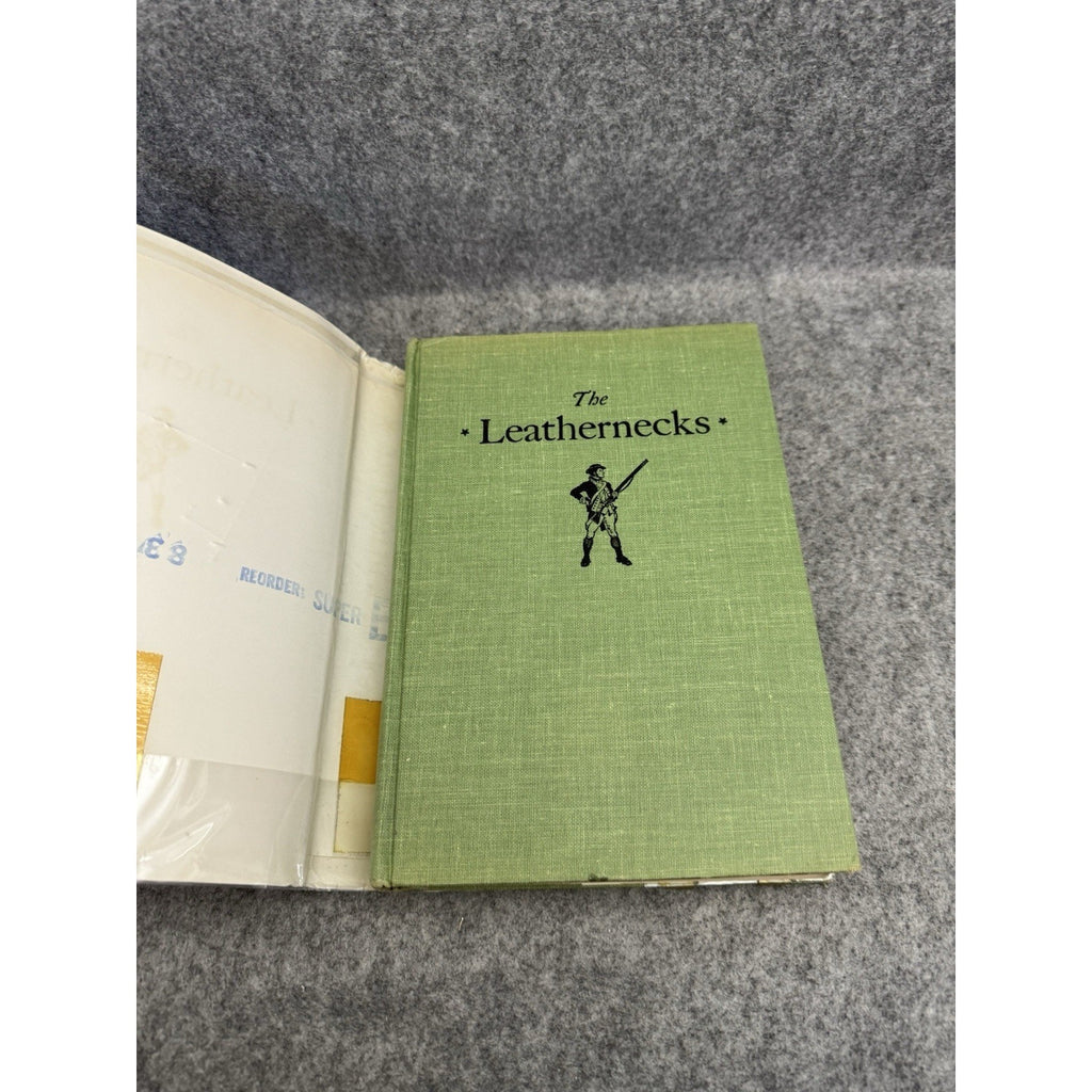 1963 The Leathernecks U.S. Marine Corps History HC DJ 1st Printing