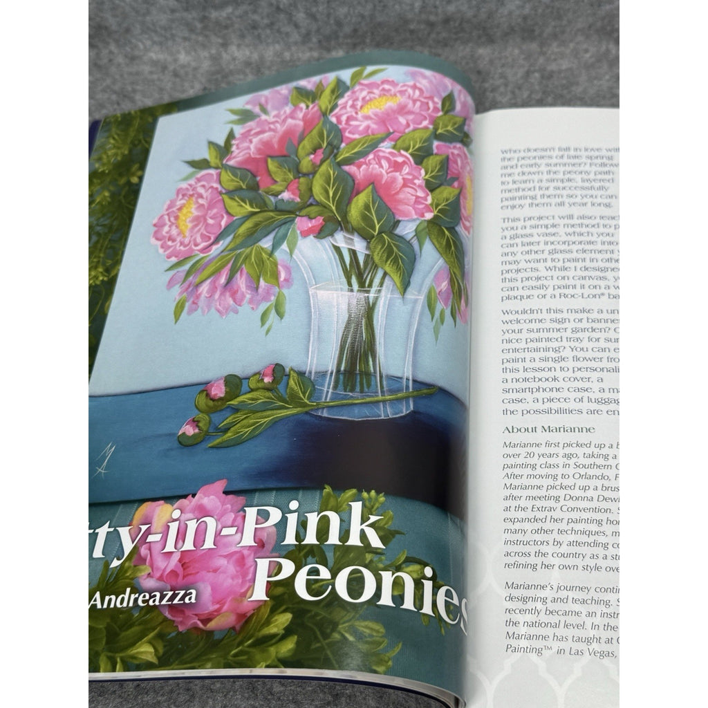Painting World Magazine June 2017 Summer Americana Tole Painting Crafts
