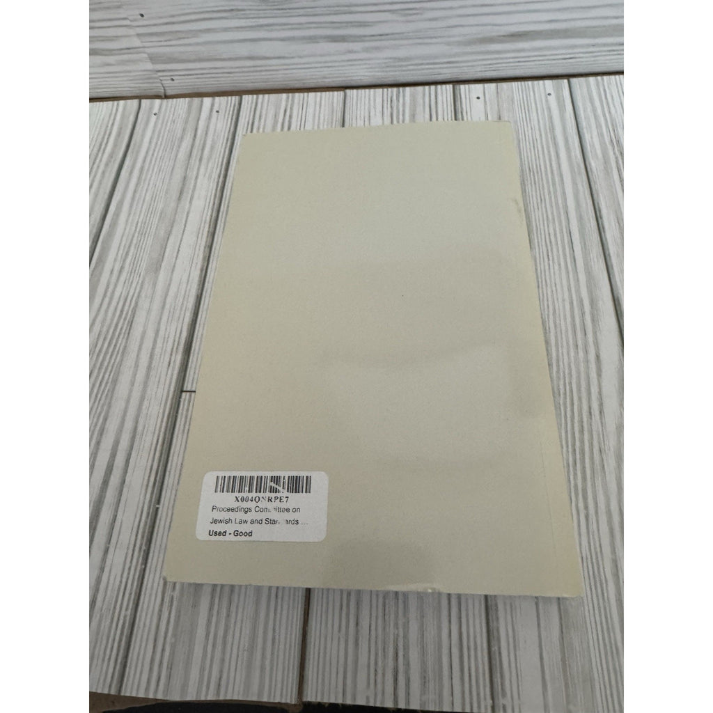 Proceedings Committee on Jewish Law & Standards 1927-1970 Vol II
