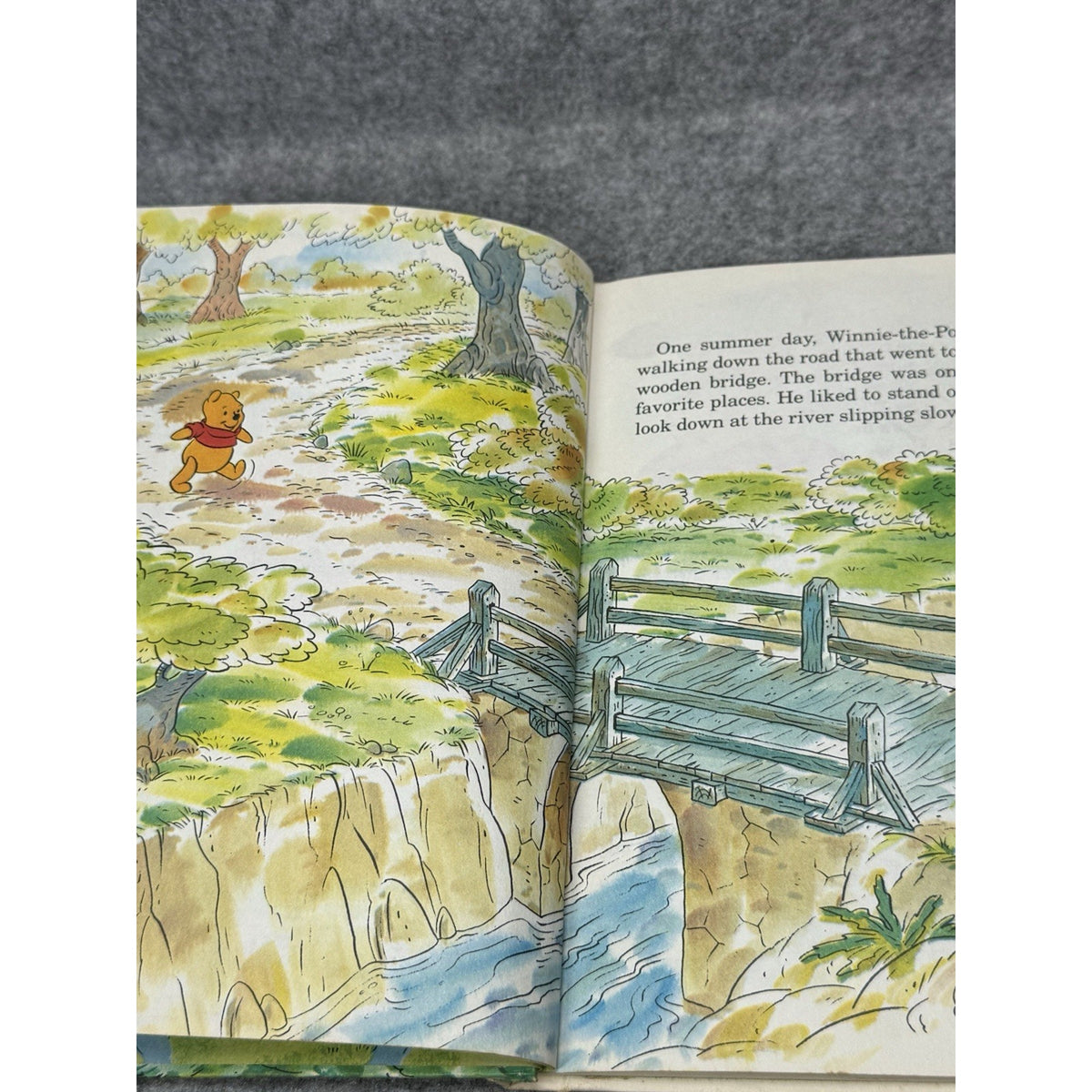 Winnie the Pooh and a Day for Eeyore 1983 Disney Hardcover Book Club Edition