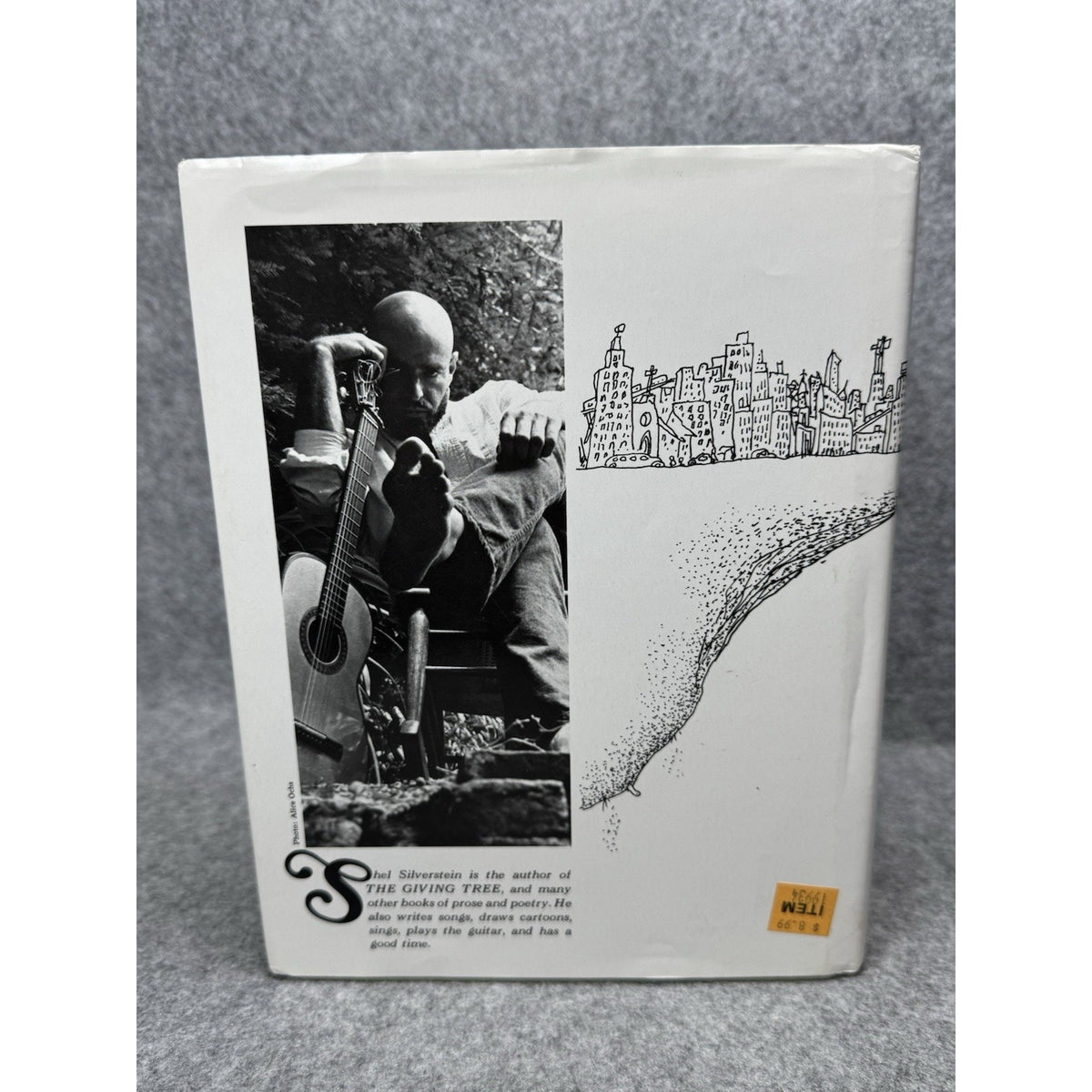 Where the Sidewalk Ends Shel Silverstein Hardcover Dust Jacket 1974 Copyright