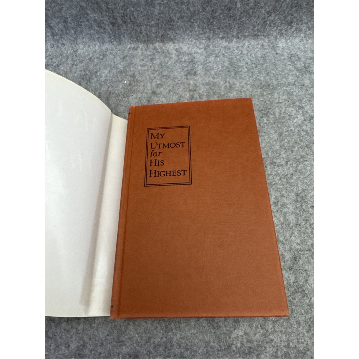 My Utmost for His Highest by Oswald Chambers HC First Edition Very Good 1963