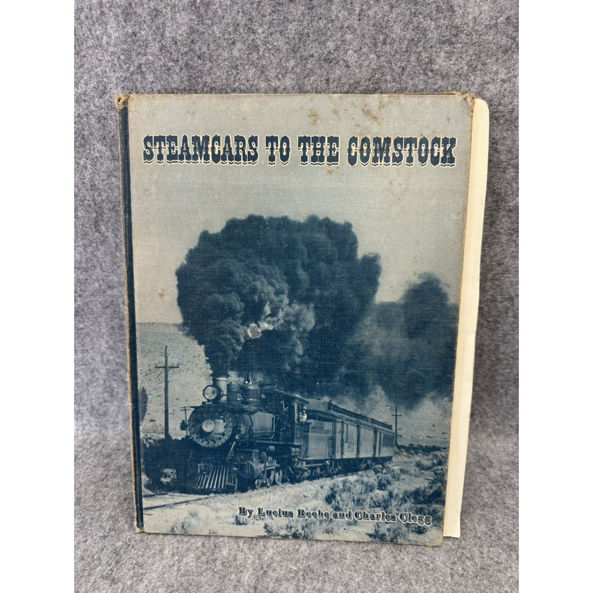 1957 Steamcars to the Comstock Beebe Clegg Virginia Truckee RR HC + Ephemera