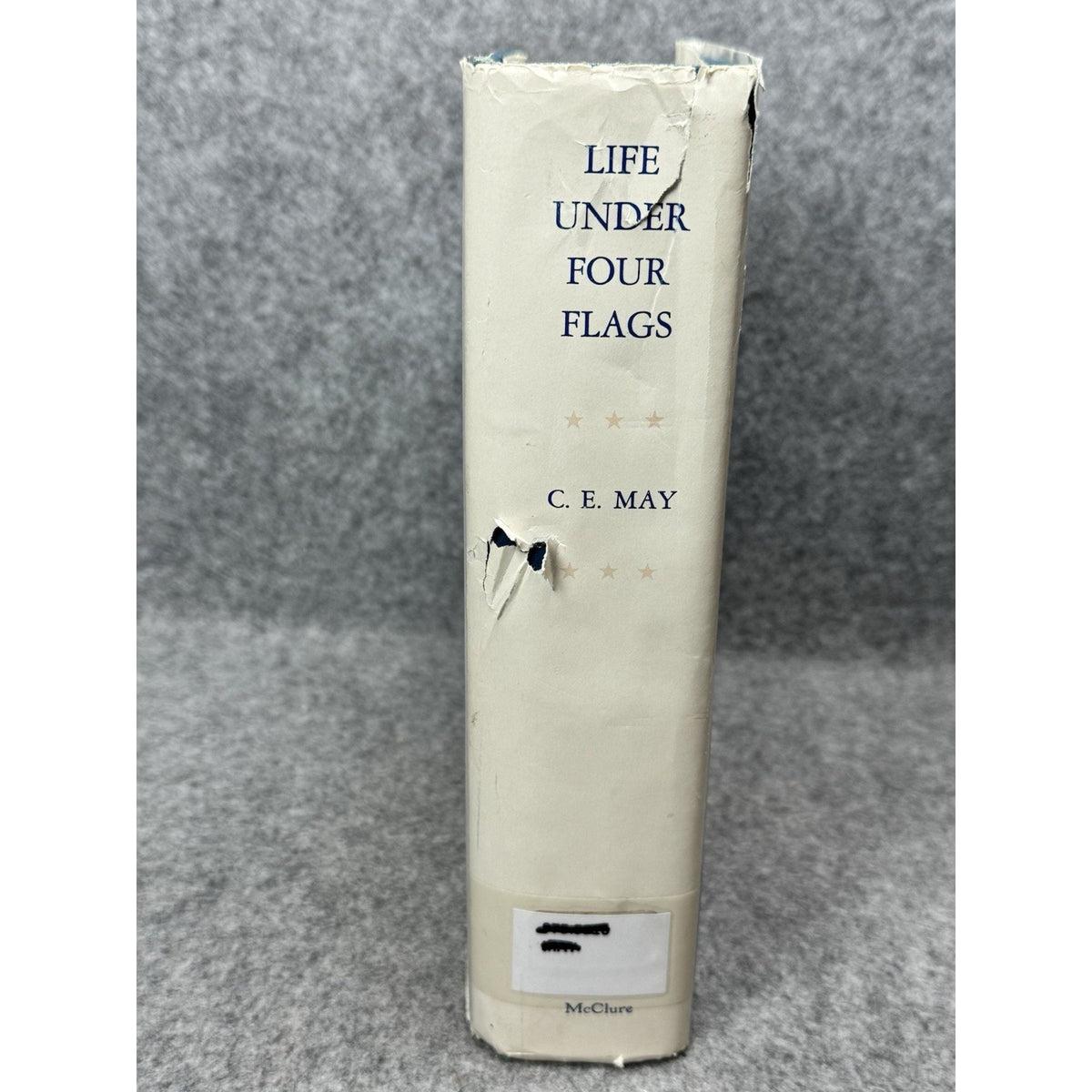 1982 Life Under Four Flags North River Basin Virginia C E May History HC DJ