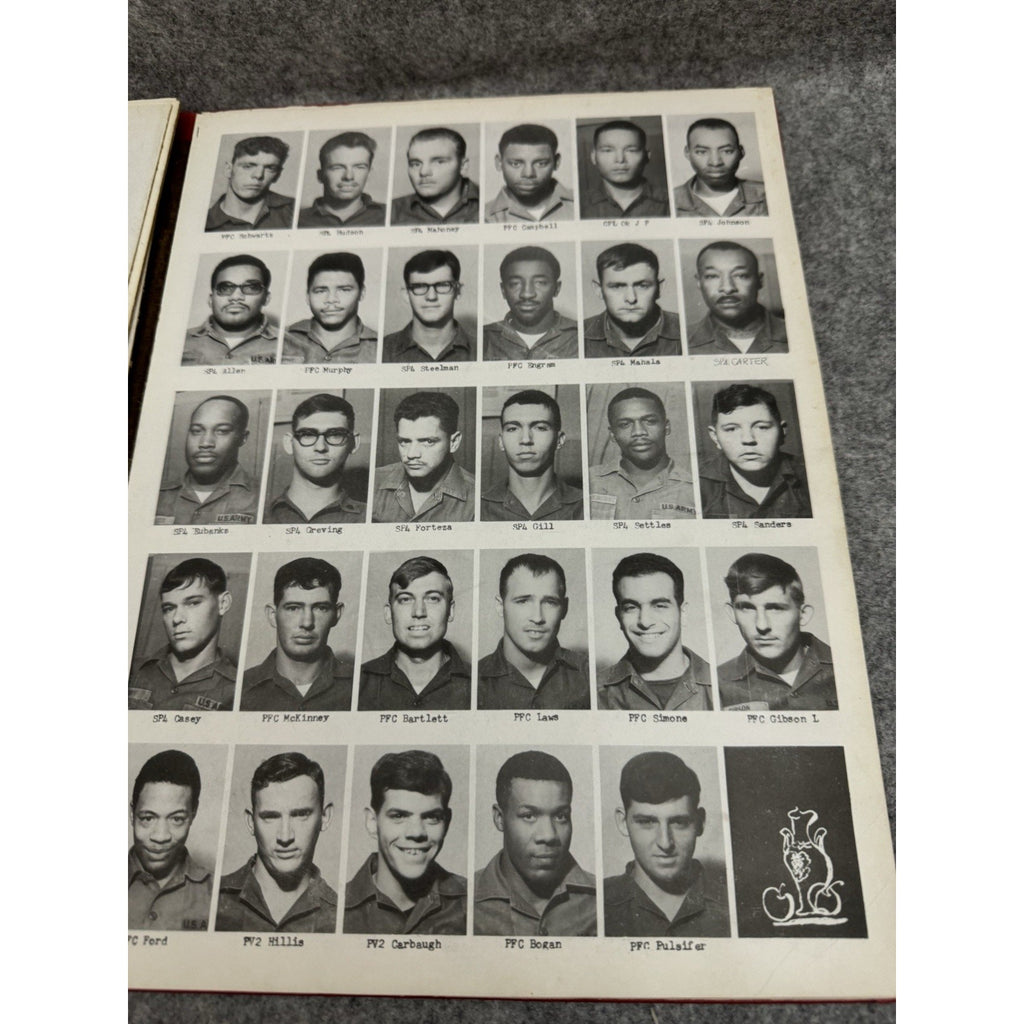 1969 2nd Engineer Battalion Korea Yearbook 2nd Infantry Division Camp Peterson