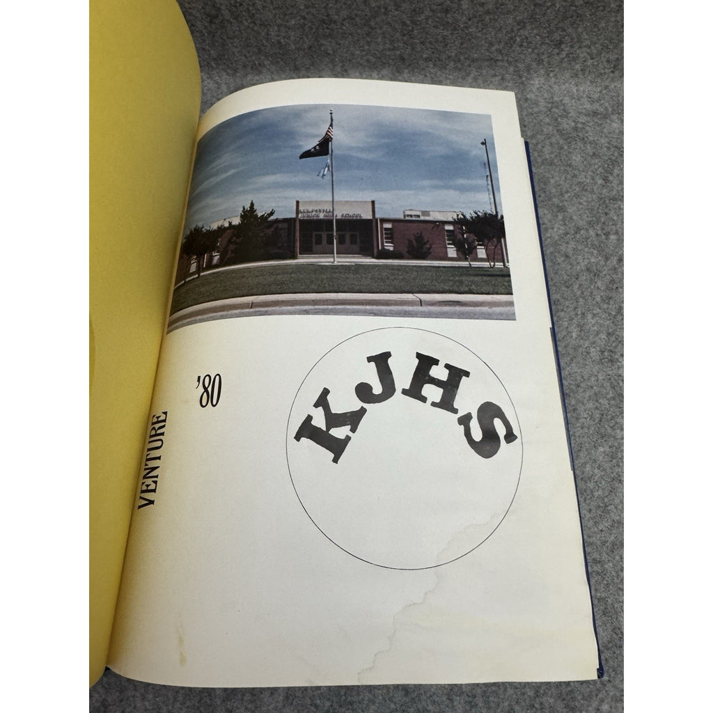1980 KJHS Venture Yearbook Kempsville Junior High School Virginia