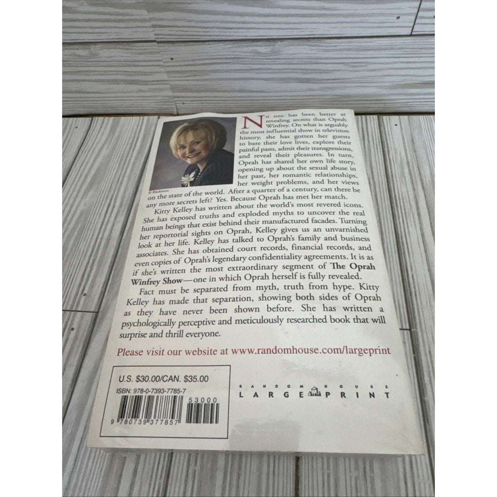Oprah : A Biography by Kitty Kelley (2010, Trade Paperback)