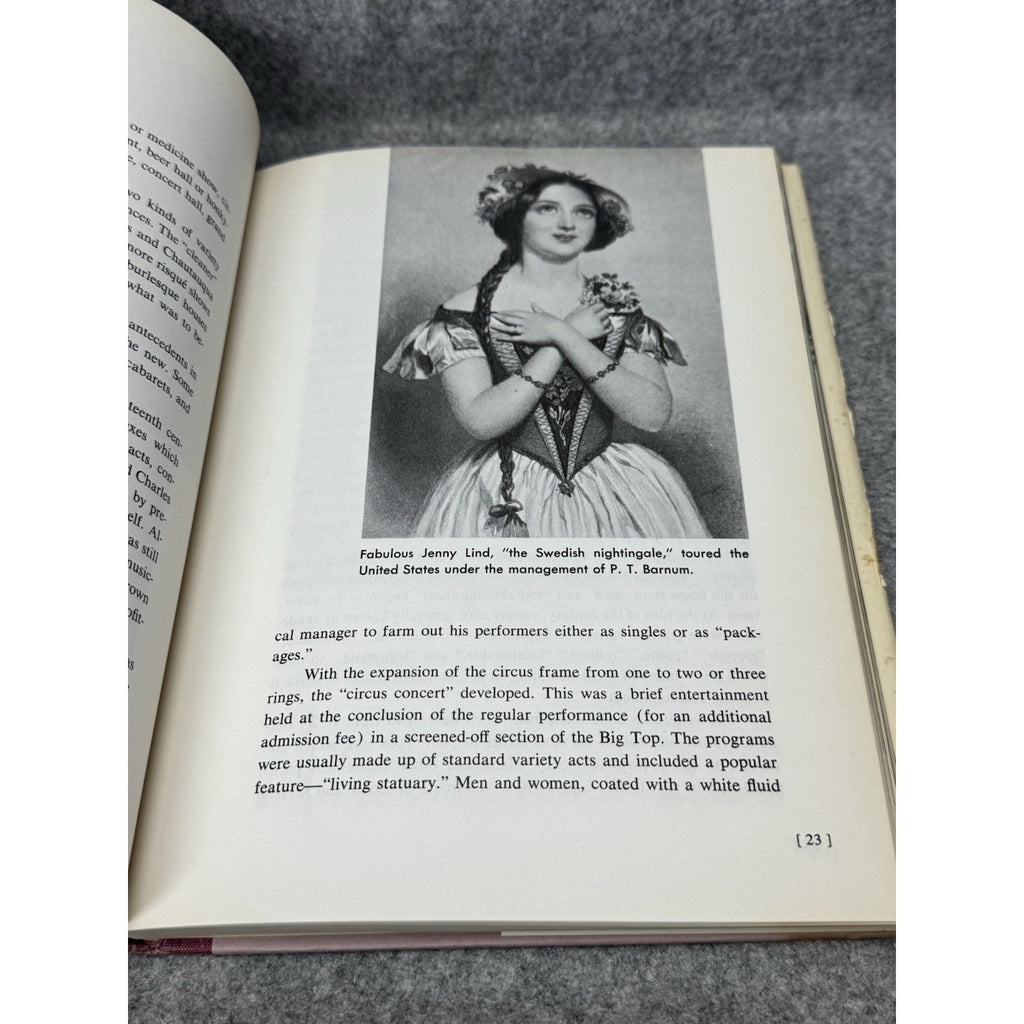 1961 A Pictorial History of Vaudeville Bernard Sobel Hardcover DJ Theater 2x