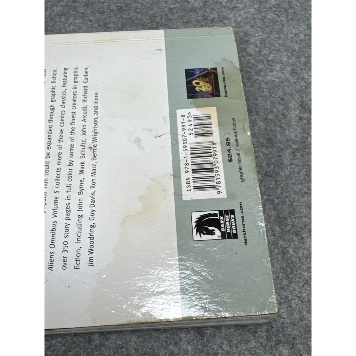 Aliens Omnibus Vol. 5 by Jim Woodring Damaged See Pics