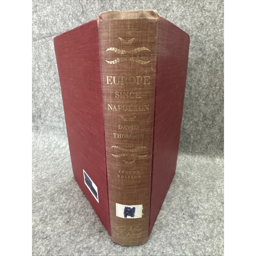 Europe Since Napoleon by David Thomson - 1966 HC
