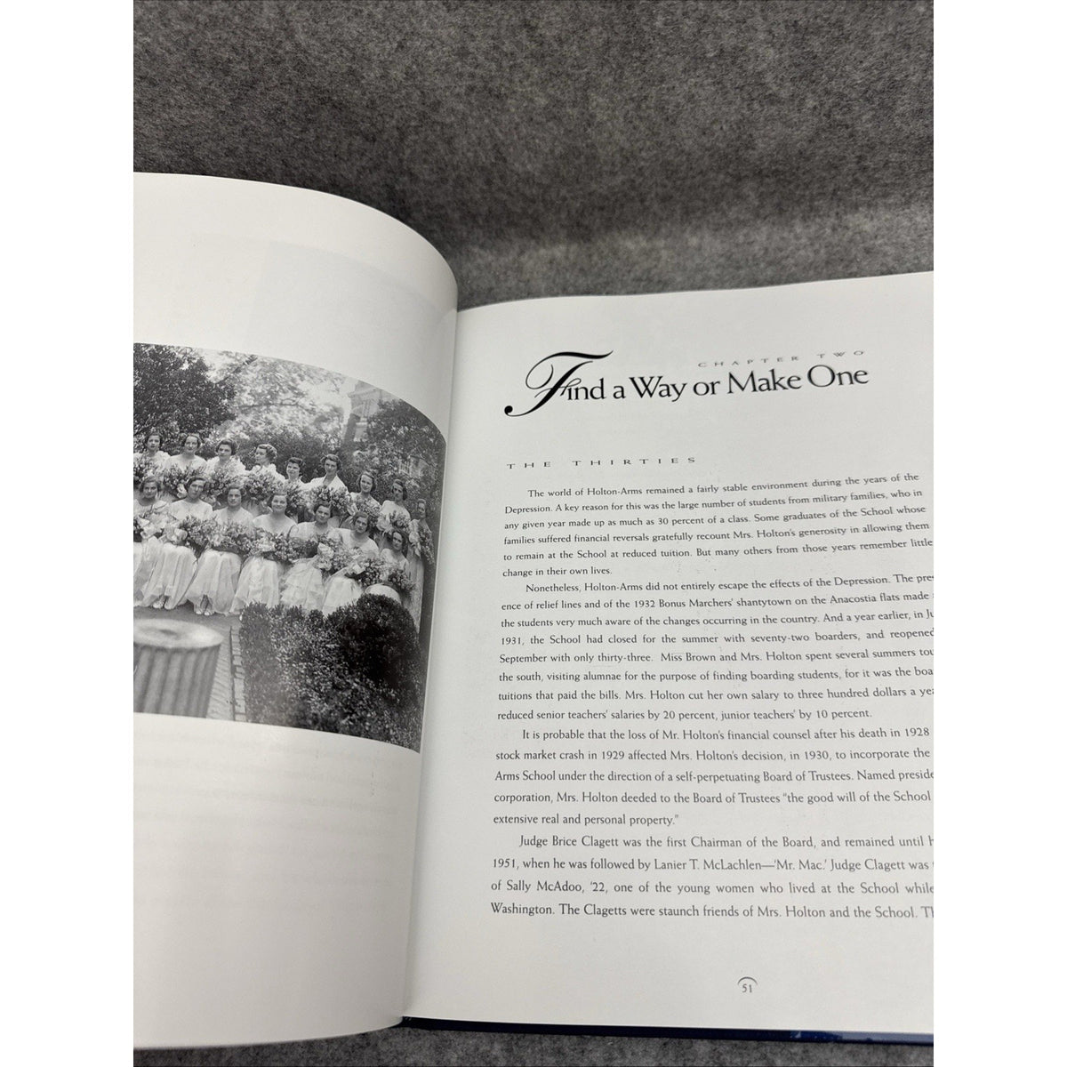 The open door: Celebrating the first hundred years of the Holton-Arms School